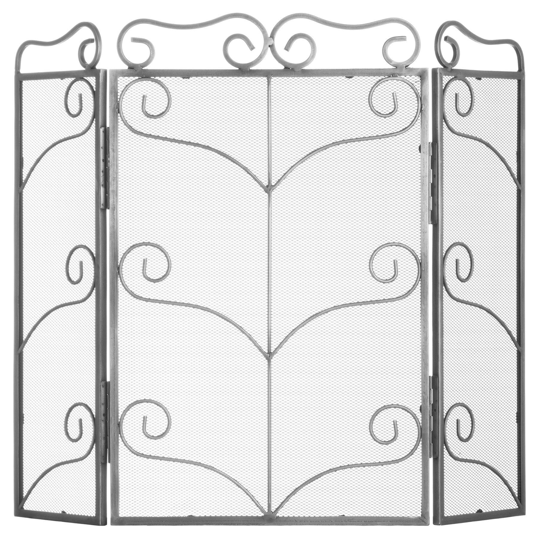Argent Heritage Fire Screen