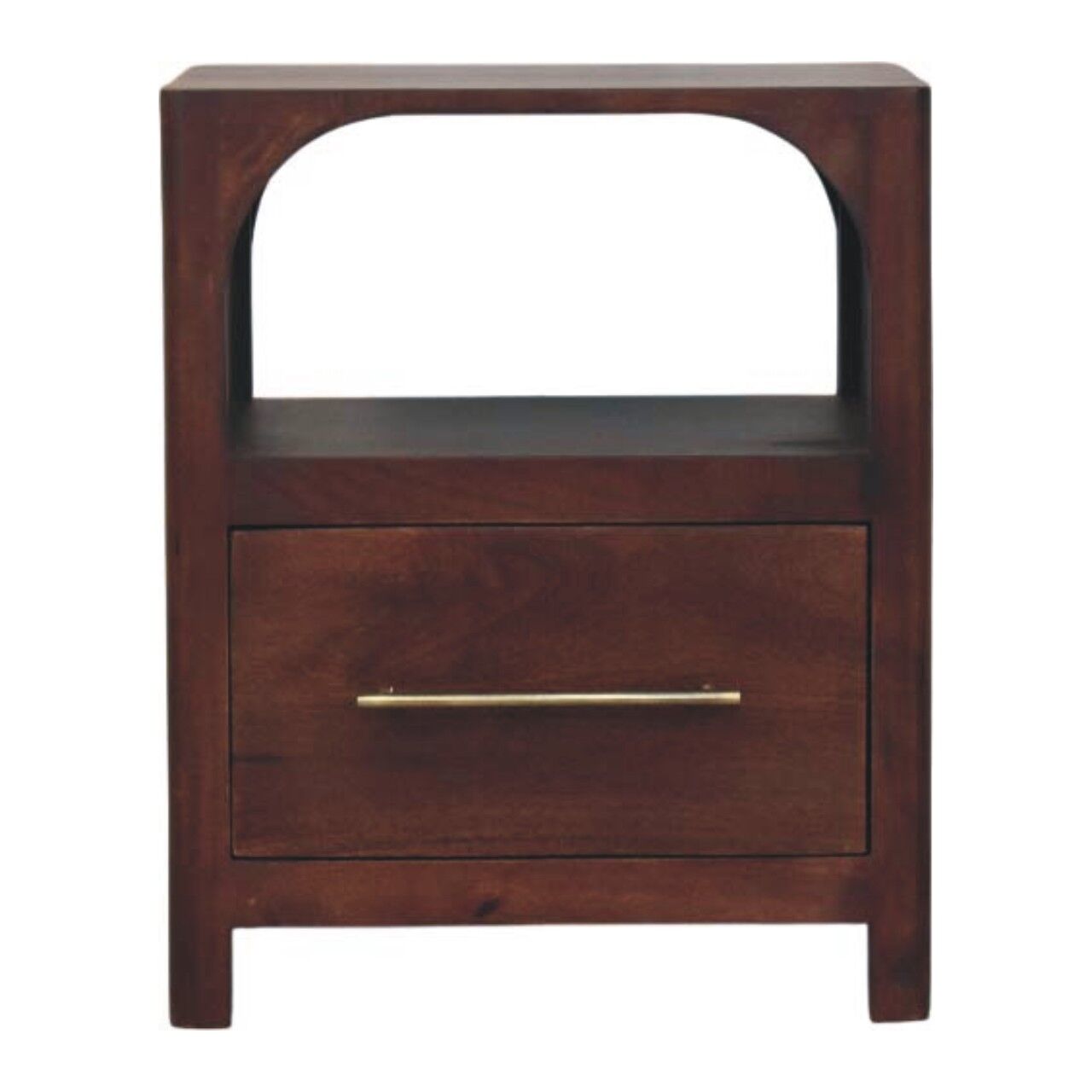 Winewood Arched Harmony Bedside Table